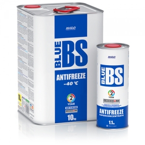 Антифриз XADO Antifreeze Blue BS -40 G11 10кг - Фото 1